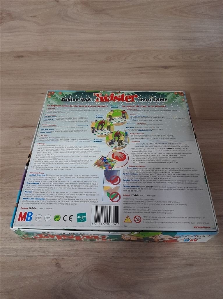 Twister kerst editie - s3683, Verzenden, Zo goed als nieuw