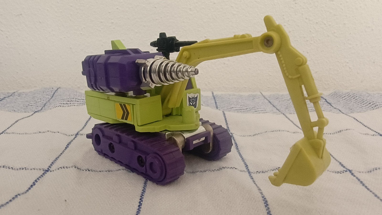 Transformers G1 Scavenger Constructicon, Verzamelen, Transformers, Gebruikt, G1, Decepticons, Ophalen of Verzenden