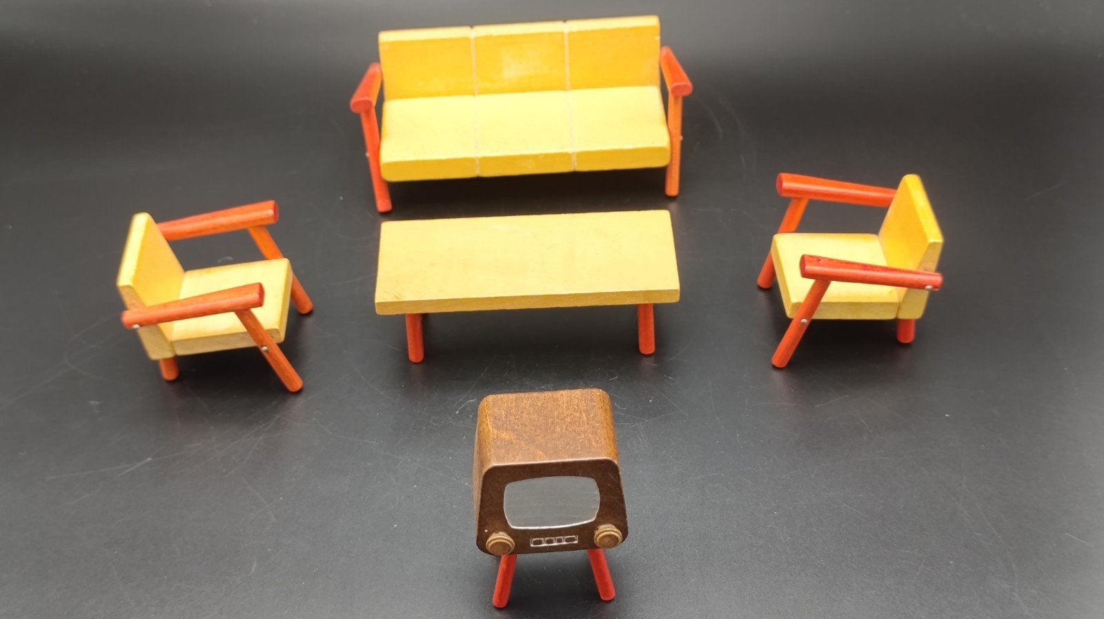 originele design set Tofa, jaren 60, Ophalen of Verzenden, Zo goed als nieuw, Poppenhuis