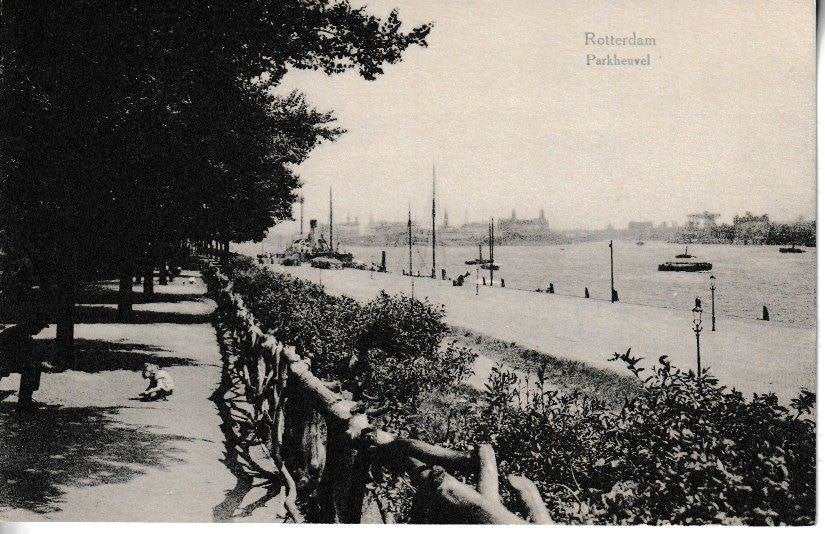 ROTTERDAM - PARKHEUVEL, Ophalen of Verzenden, Voor 1920, Ongelopen, Zuid-Holland