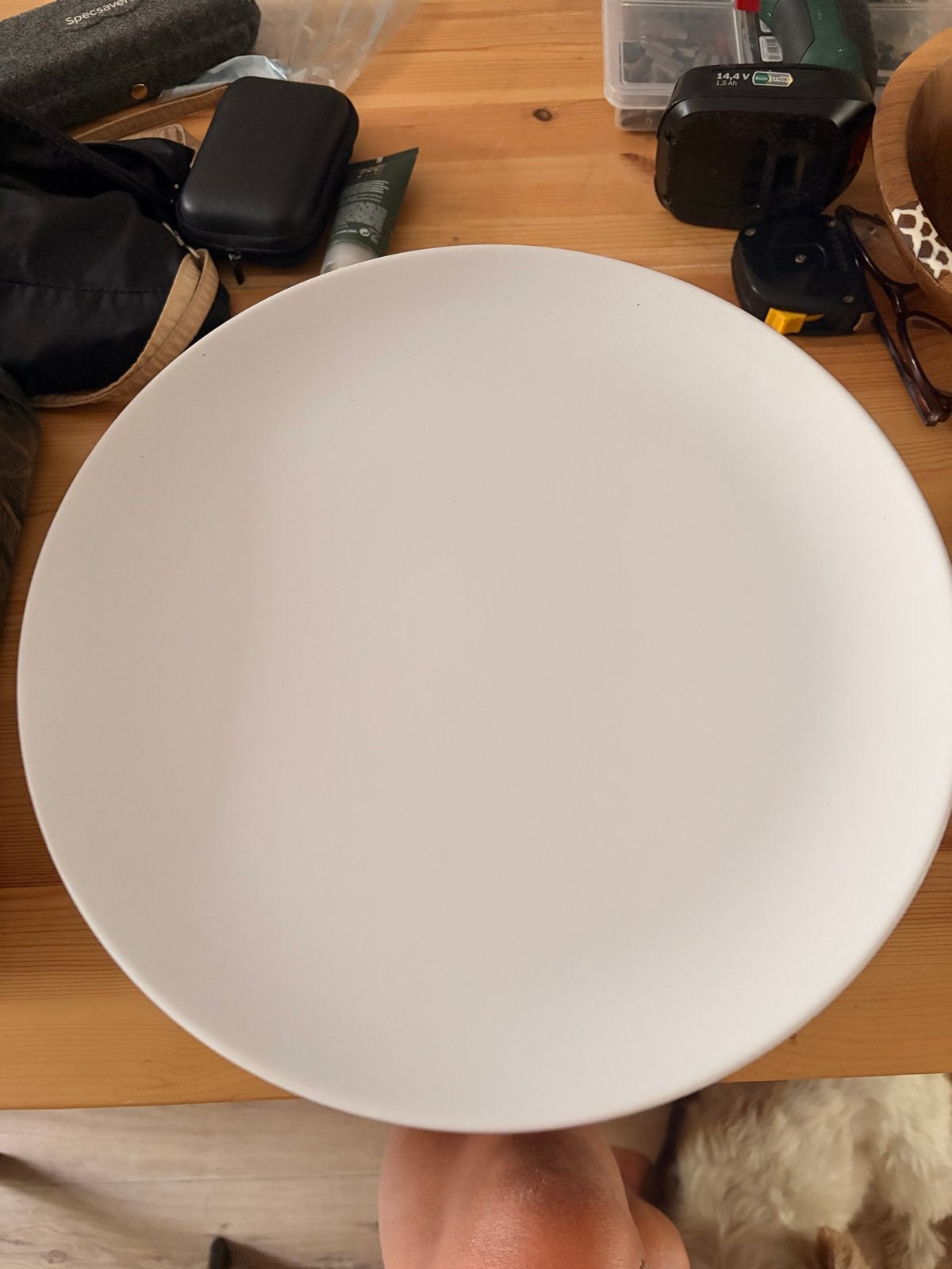 15 Witte IKEA Dinerborden, Huis en Inrichting, Keuken | Servies, Ophalen of Verzenden, Zo goed als nieuw, IKEA, Bord(en)