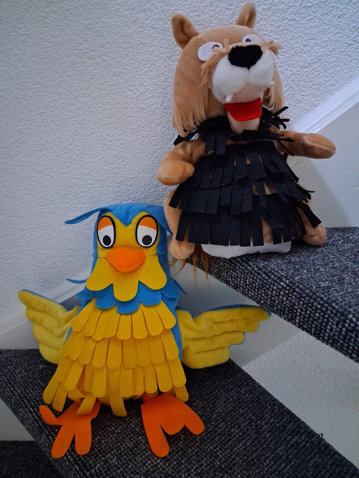Twee zgan Fabeltjeskrant figuren, Ophalen of Verzenden, Zo goed als nieuw