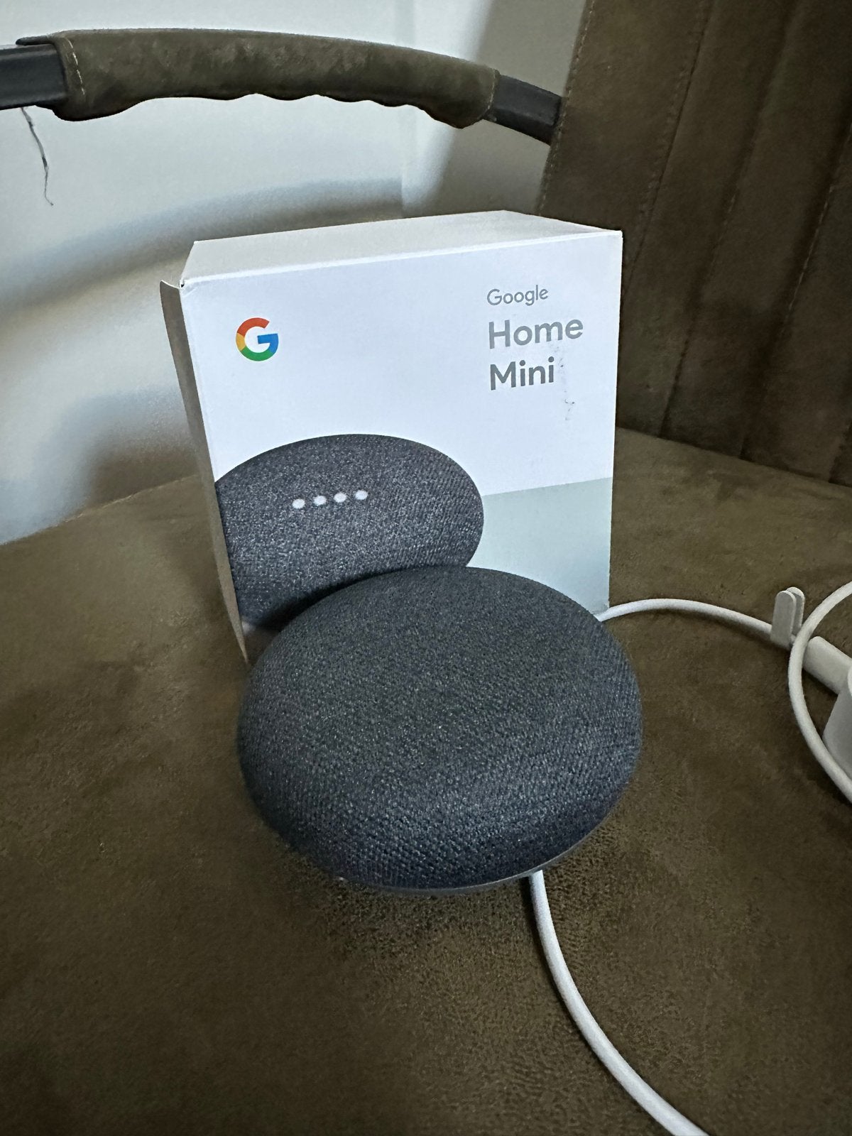 Google Home Mini - Slimme speaker, zo goed als nieuw, Ophalen, Slimme speaker, Google, WiFi