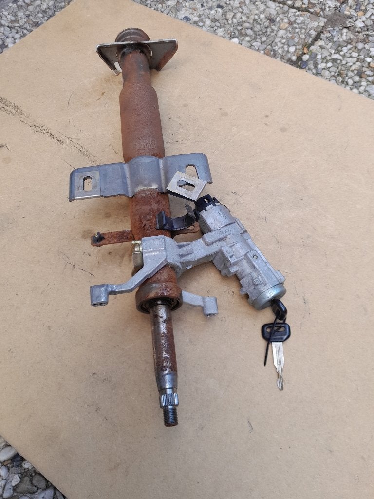 Stuurkolom + Contactslot +2 Sleutels - DAIHATSU CHARADE G100, Verzenden, Gebruikt, Daihatsu