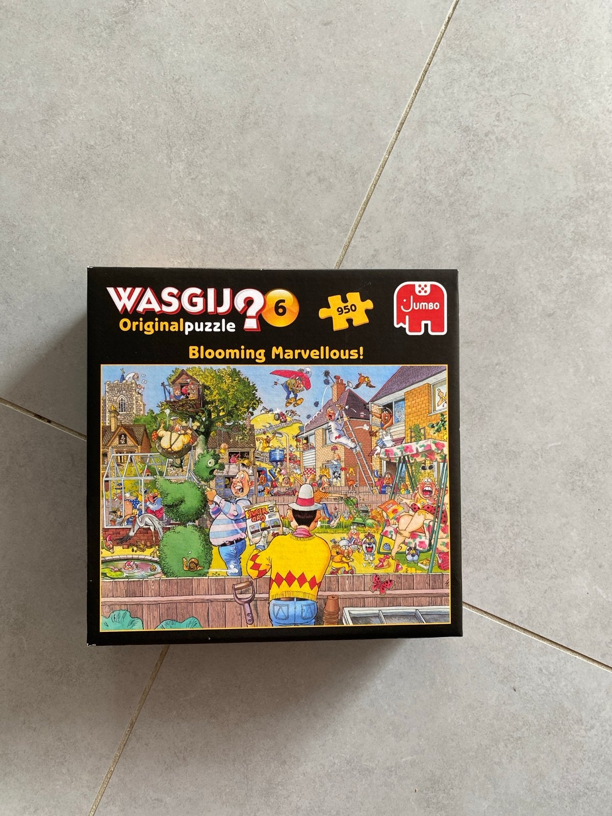 WASGIJ Original Puzzel 26 - Blooming Marvellous! 950 stukjes, Hobby en Vrije tijd, Ophalen of Verzenden, 500 t/m 1500 stukjes