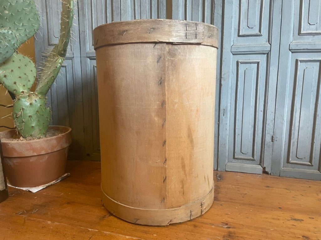 oude houten Ton Speelgoedkist Houtkist Frans, Ophalen of Verzenden