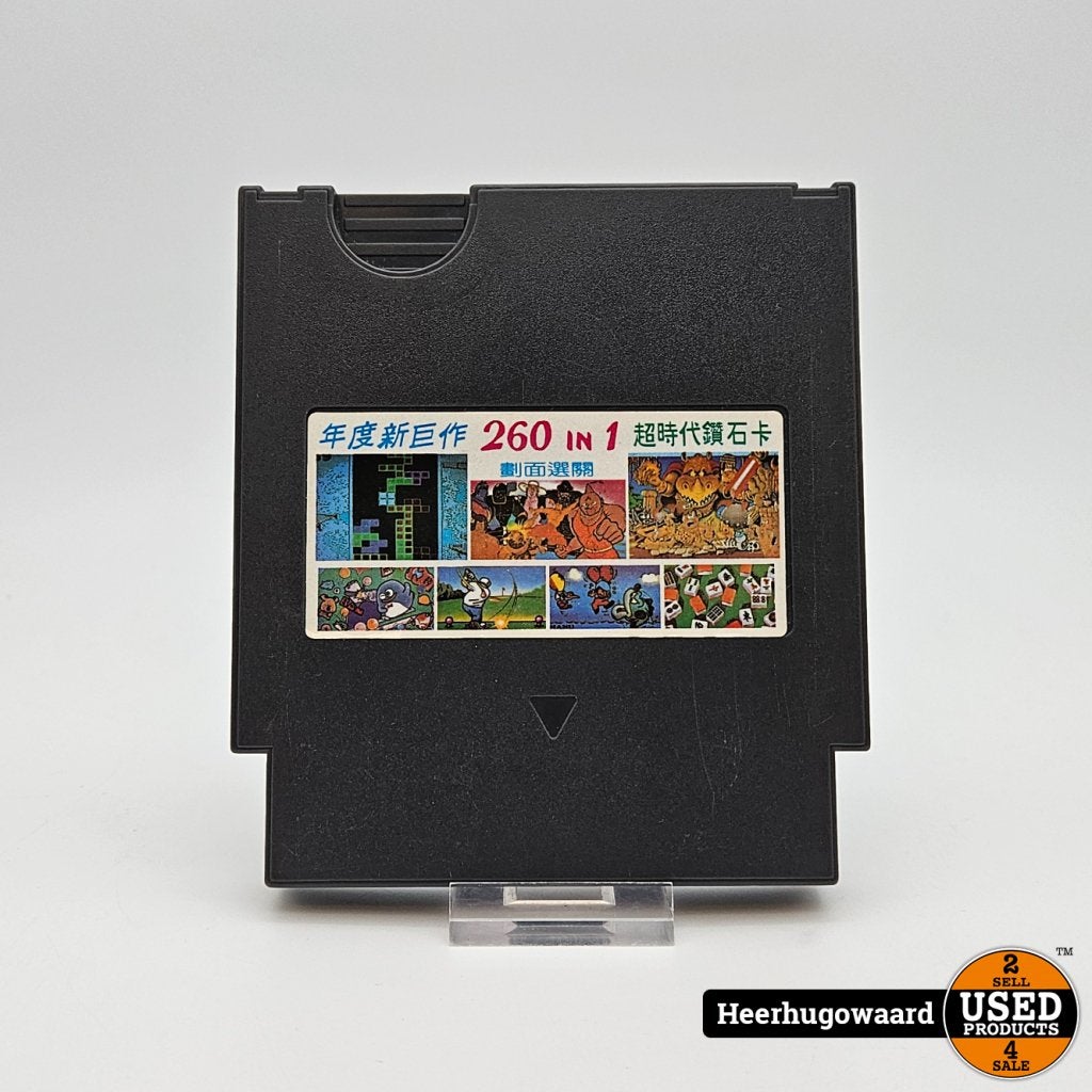 Nintendo NES Game: 260 in 1 NES Premiere Edition, Nintendo, Gebruikt, Support@nintendo.com, 11-1 Hokotate-cho, Kamitoba, Minami-ku
Kyoto 601-8501
Japan
