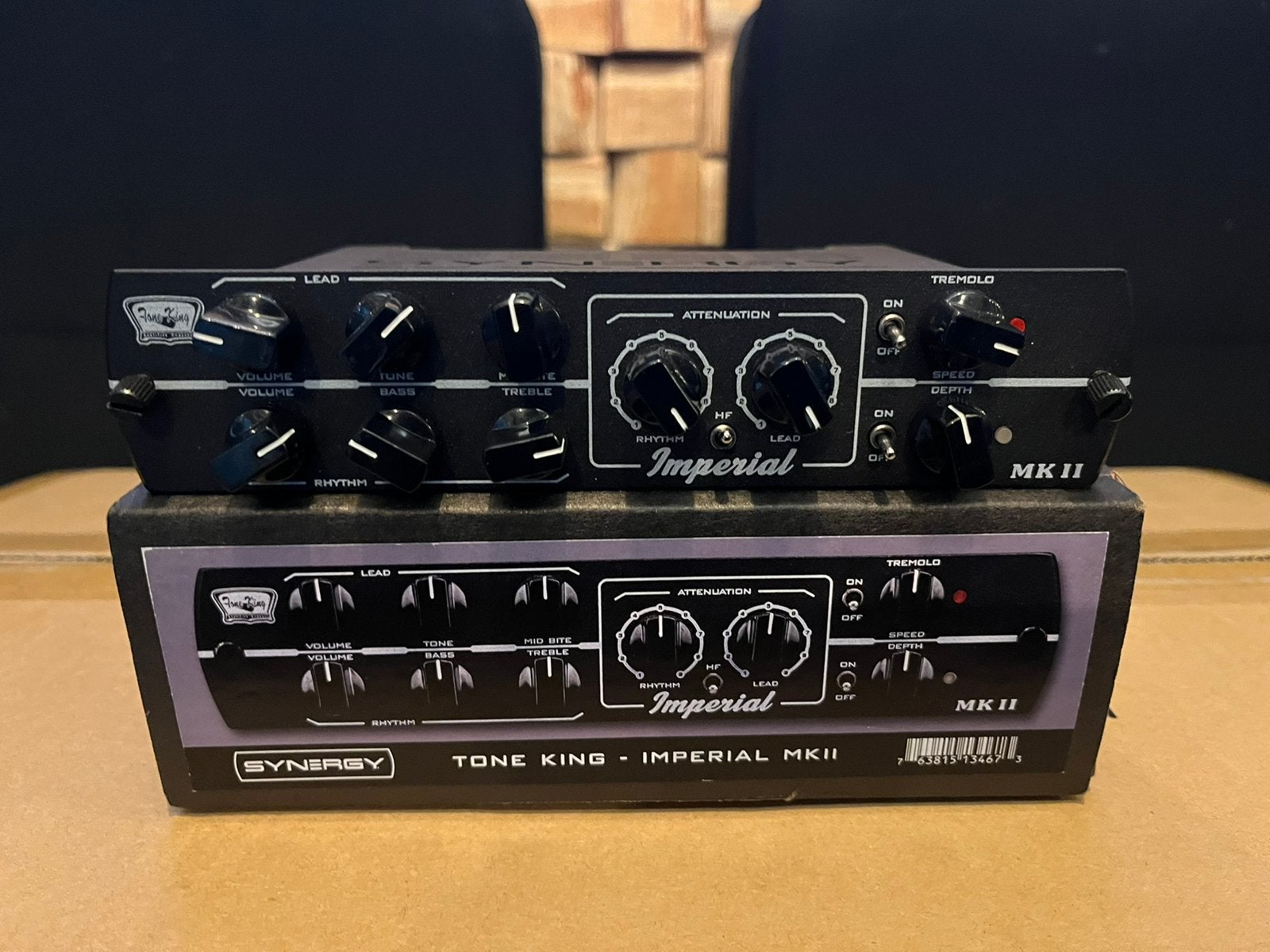 Synergy Tone King Imperial MK2 preamp zgan in org verpakking, Ophalen of Verzenden, Zo goed als nieuw, Minder dan 50 watt