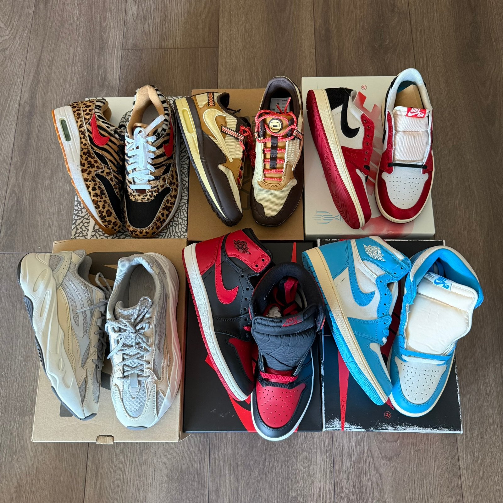 Nike air max travis jordan yeezy, Ophalen of Verzenden, Nieuw, Overige kleuren, Sneakers of Gympen