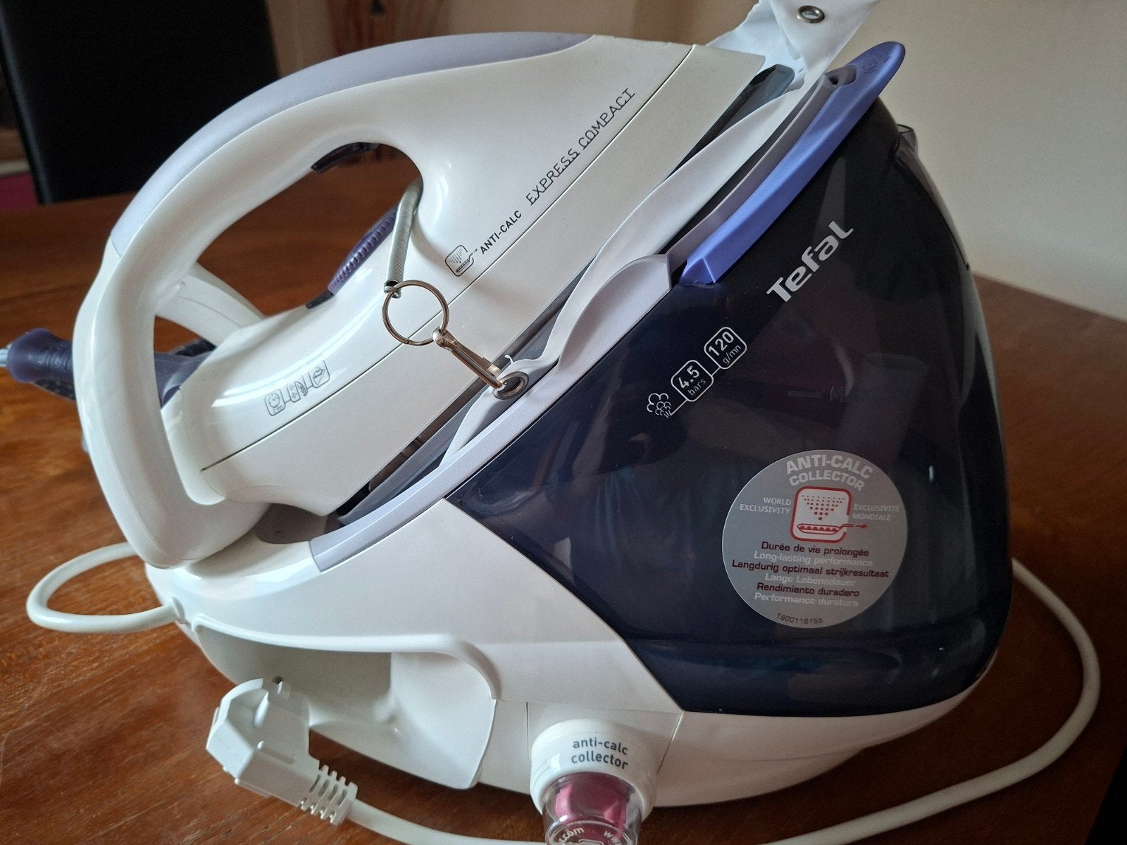 Tefal Stoomgenerator Strijkijzer zgan., Ophalen of Verzenden, Zo goed als nieuw, Strijkijzer met snoer