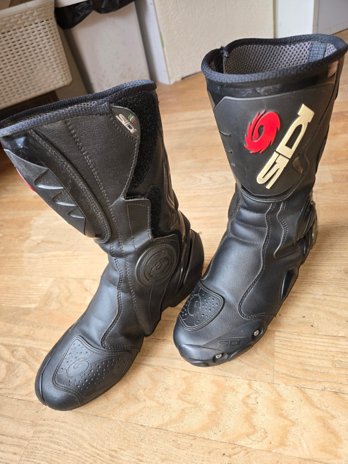 SIDI Motorlaarzen Maat 43 Zwart - Comfort en Bescherming, Motoren, Kleding | Motorkleding, SIDI, Heren, Ophalen of Verzenden, Laarzen