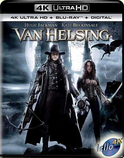 Blu-ray 4K: Van Helsing (2004 Hugh Jackman) US 4KNLO, Cd's en Dvd's, Blu-ray, Ophalen of Verzenden, Nieuw in verpakking, Actie