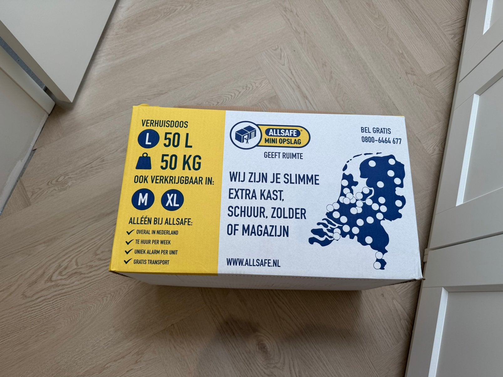 Verhuisdozen, Doe-het-zelf en Verbouw, Kratten en Dozen, Ophalen, Doos, 40 tot 60 cm, Opvouwbaar