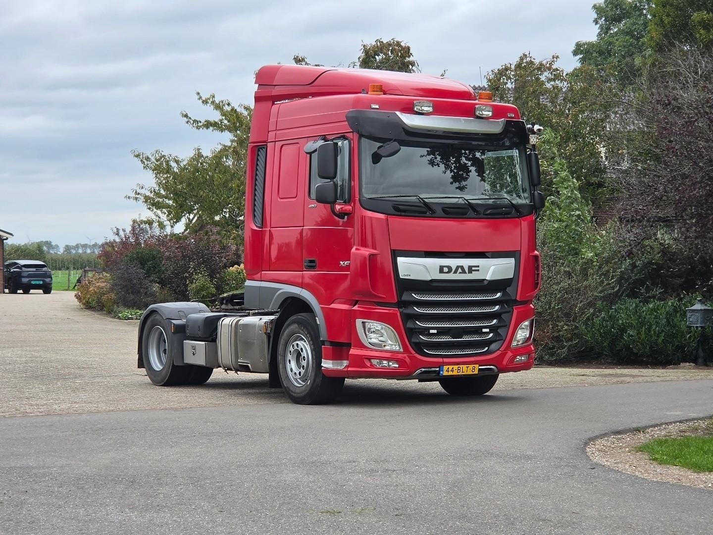DAF XF 480 FT PTO/HYDRAULIEK SLECHTS 357dkm!SCHUIFSCHOTEL! D, Auto's, Automaat, Elektrische ramen, Achterwielaandrijving, Euro 6