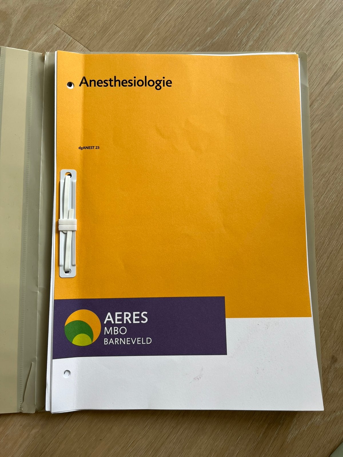 Anesthesie anesthiologie aeres mbo barneveld, Ophalen of Verzenden, Beta, Zo goed als nieuw, MBO