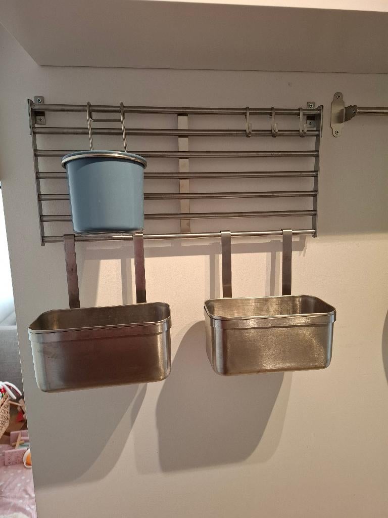 Keukenrek IKEA (KUNGSFORS), Ophalen, Zo goed als nieuw