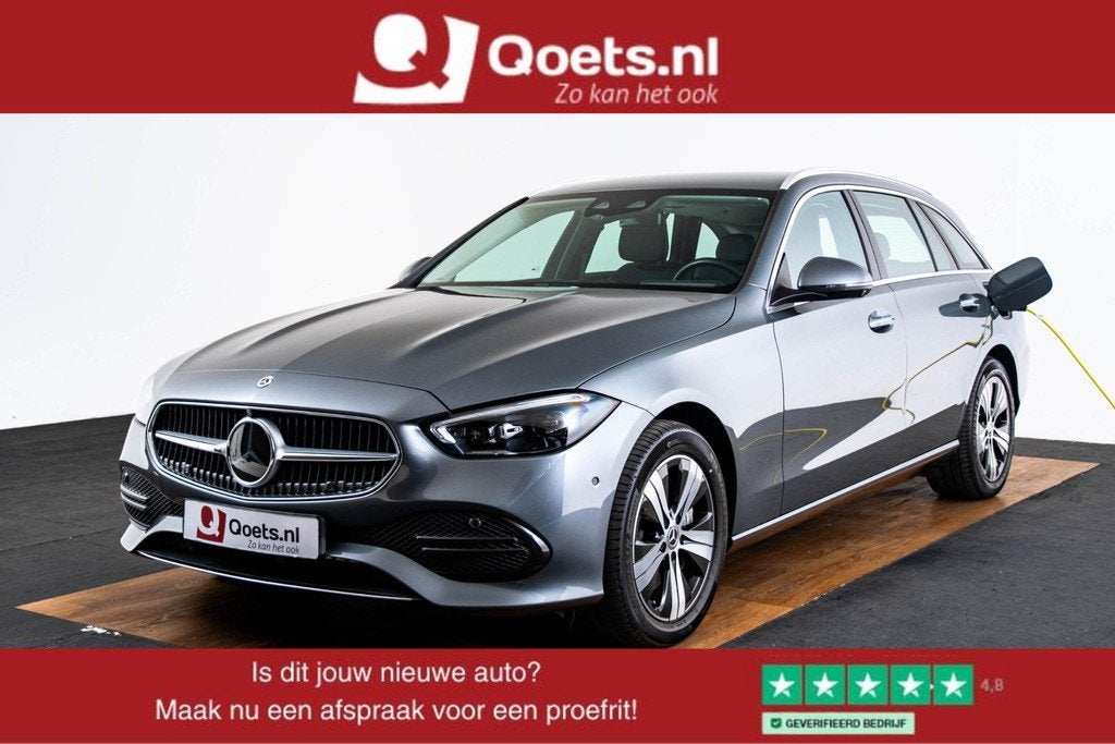 Mercedes-Benz C-klasse Estate 300 e Rijassistentiepakket plu, Auto's, Mercedes-Benz, Automaat, 12 maanden, Achterwielaandrijving