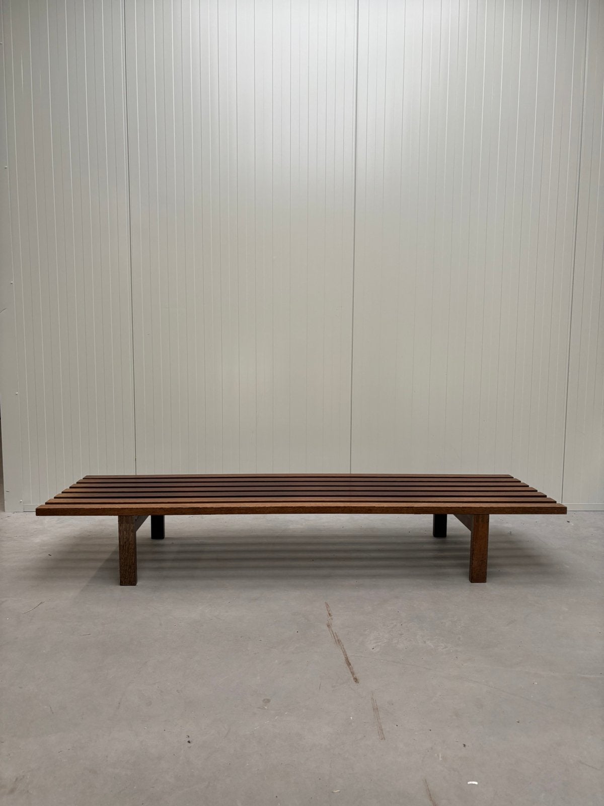 Martin visser lattenbank, Huis en Inrichting, Ophalen, Gebruikt, 50 tot 100 cm, Design