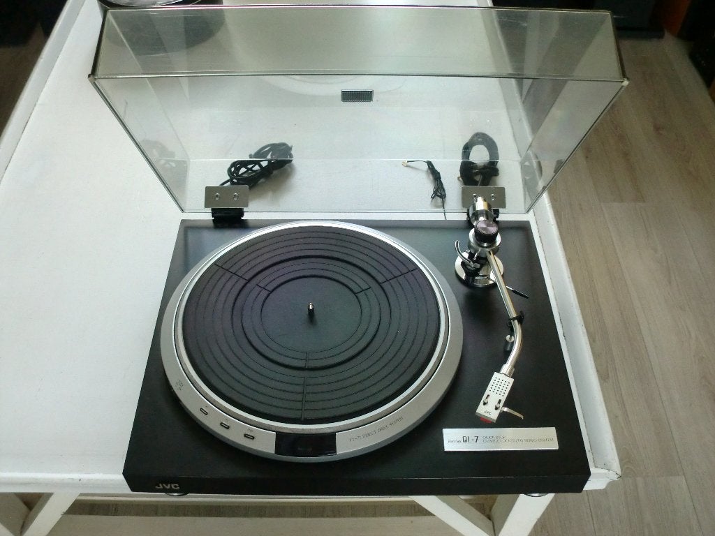 JVC QL-7 Onderhoud gehad goldring elm 12 maanden garantie ., Ophalen, Refurbished, Platenspeler, Overige merken