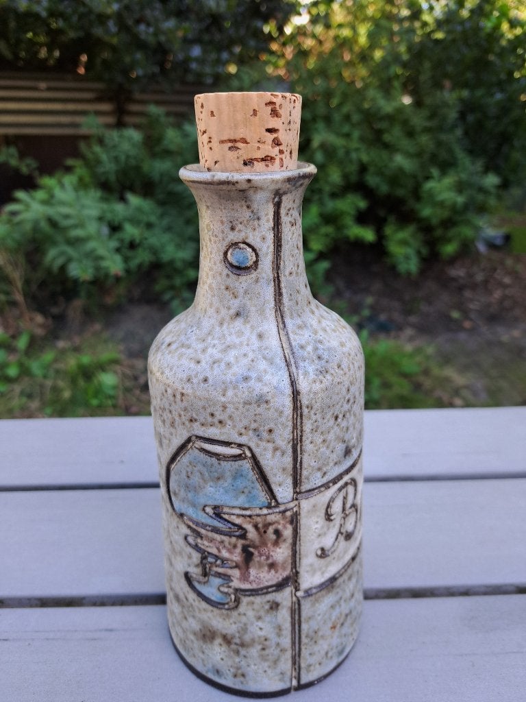 Hannie Mein fles brandy aardewerk, Antiek en Kunst, Ophalen of Verzenden