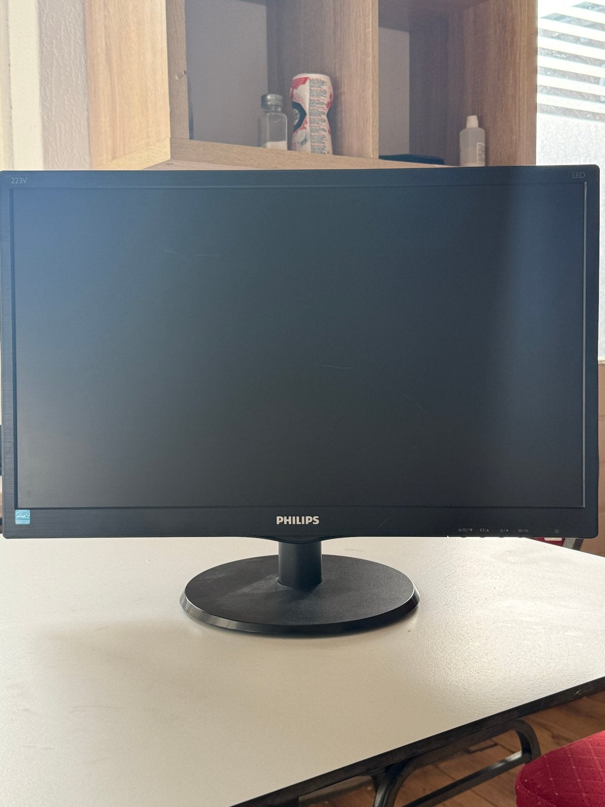 Philips 223V Monitor - Full HD LED Scherm, Computers en Software, Ophalen, Zo goed als nieuw, Full HD, LED