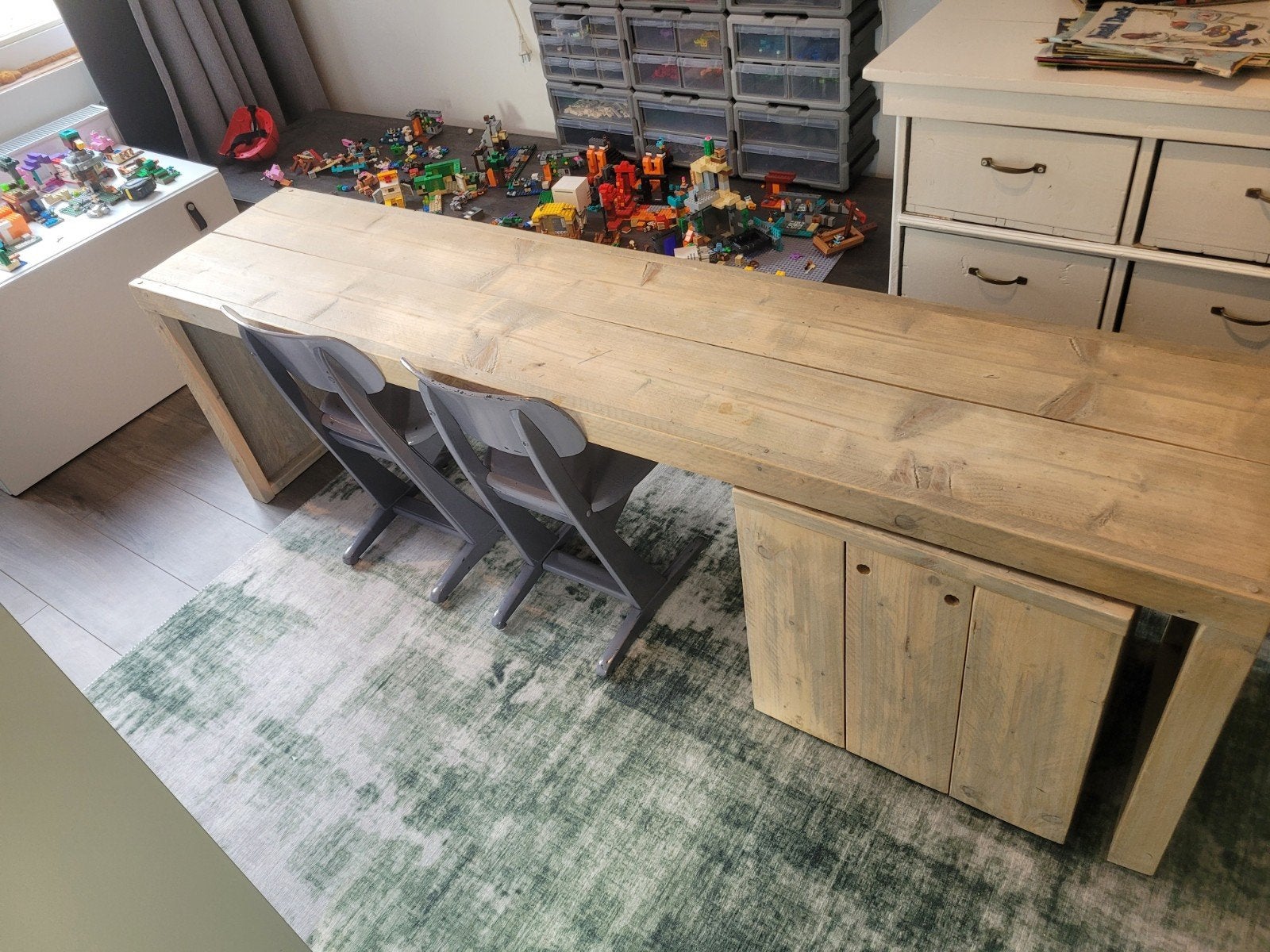 Speeltafel met opbergruimte, Ophalen, Gebruikt
