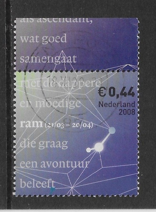 2008, Sterrenbeelden, Ram [2581] (K1905), Postzegels en Munten, Postzegels | Nederland, Ophalen of Verzenden