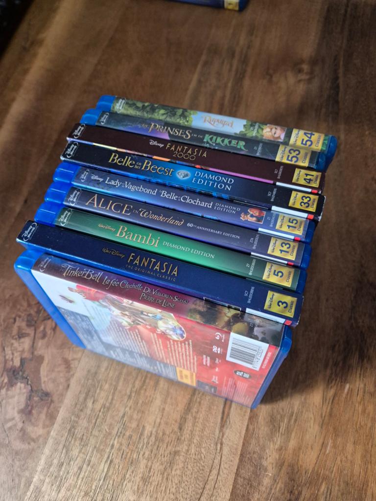 Disney DVD's, Ophalen, Tekenfilm, Zo goed als nieuw, Alle leeftijden