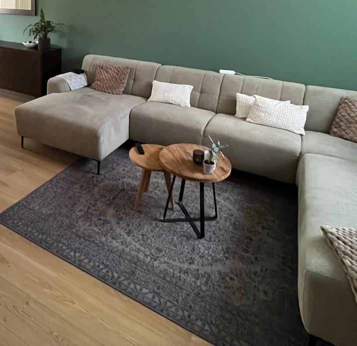 Vloerkleed carpet 160 x 230 blauw tint, Ophalen, Blauw, 150 tot 200 cm, 200 cm of meer