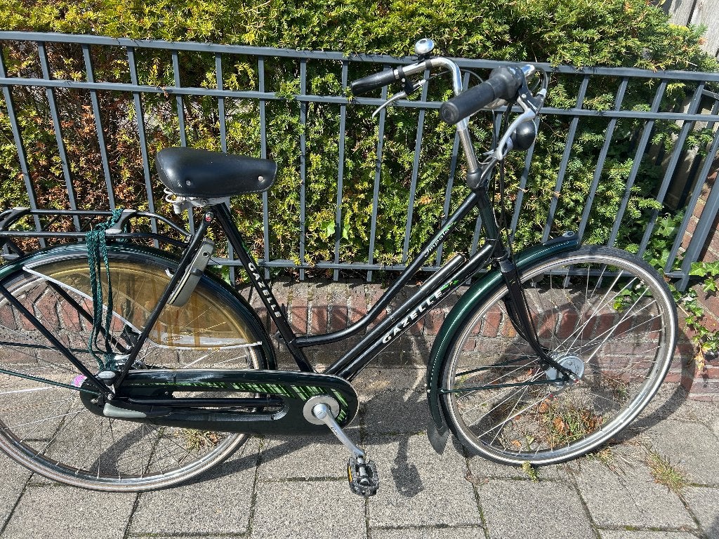 damesfiets gazelle impala 28 inch frame 58 cm 3 versn., Fietsen en Brommers, Ophalen, Gebruikt, Versnellingen, 56 cm of meer