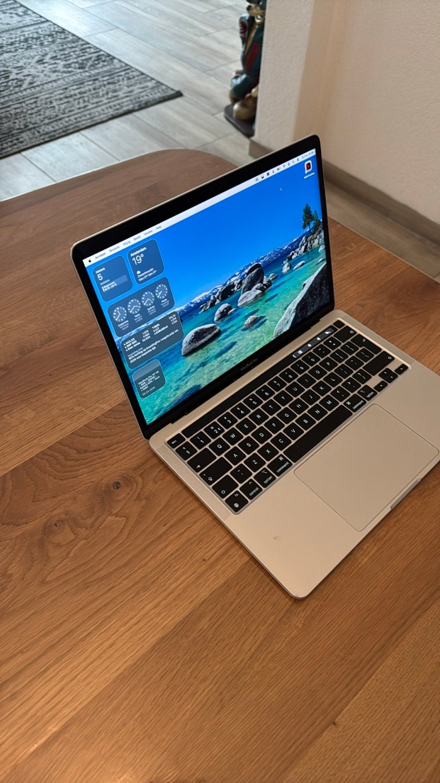 MacBook Pro M1 13 inch (model 2020), Computers en Software, Apple Macbooks, MacBook Pro, 256 GB, 2 tot 3 Ghz, Qwerty