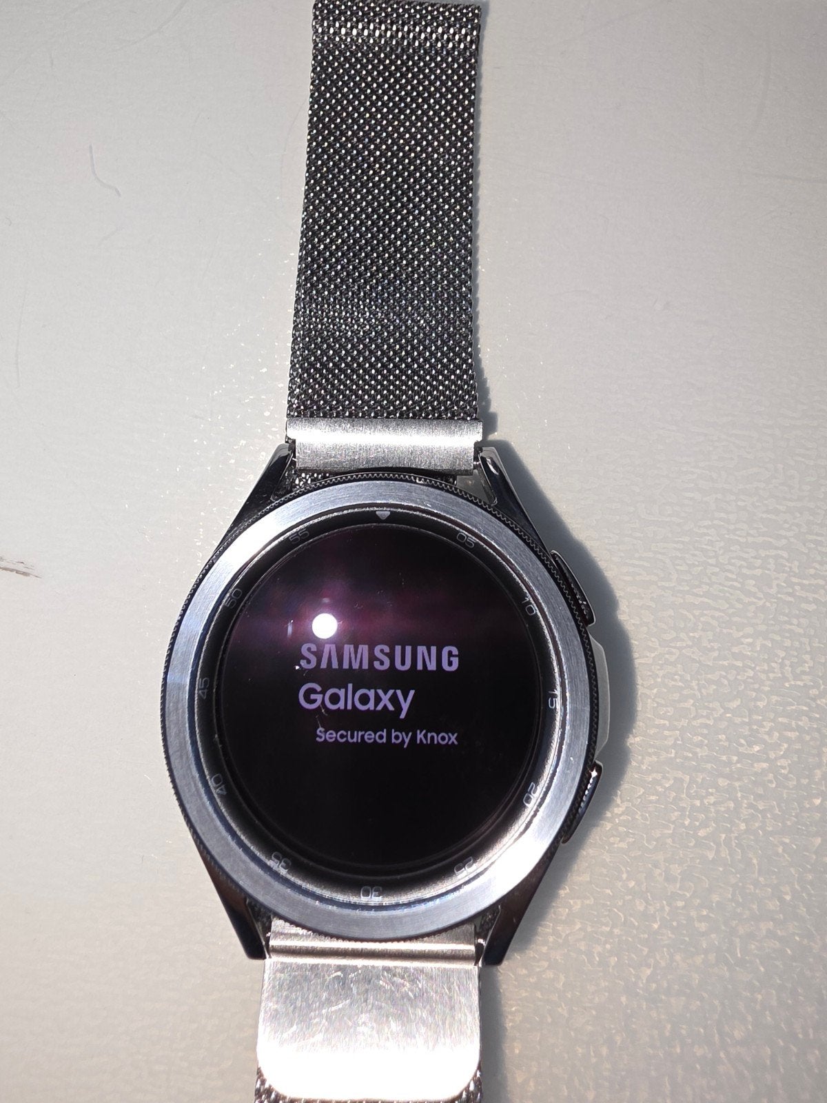 Samsung Galaxy Watch 4 Classic - Zilver nieuw, Gebruikt, Ophalen of Verzenden, Samsung, Waterdicht