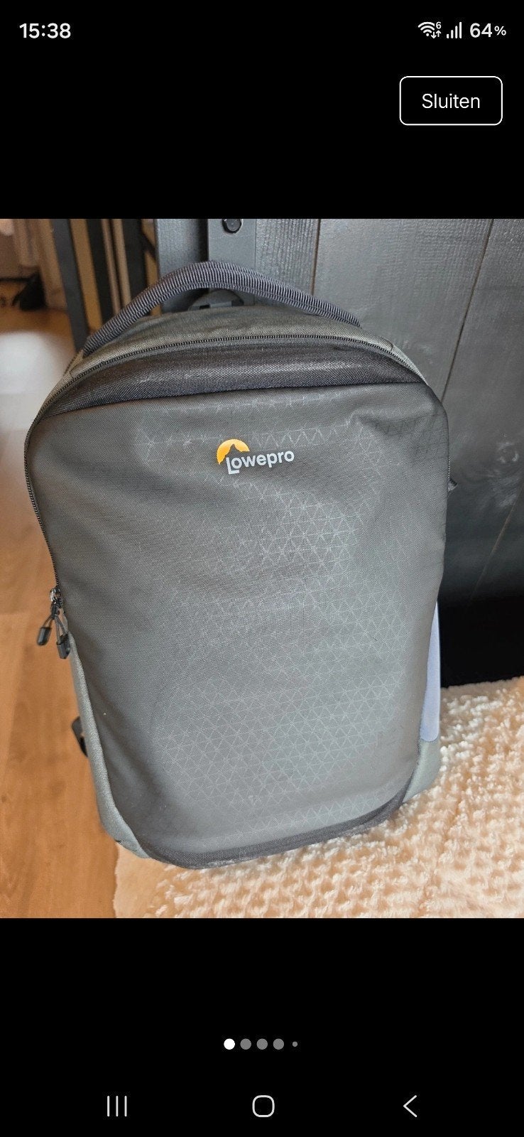 Lowepro cameratas, Audio, Tv en Foto, Ophalen of Verzenden, Zo goed als nieuw, Rugtas, Lowepro