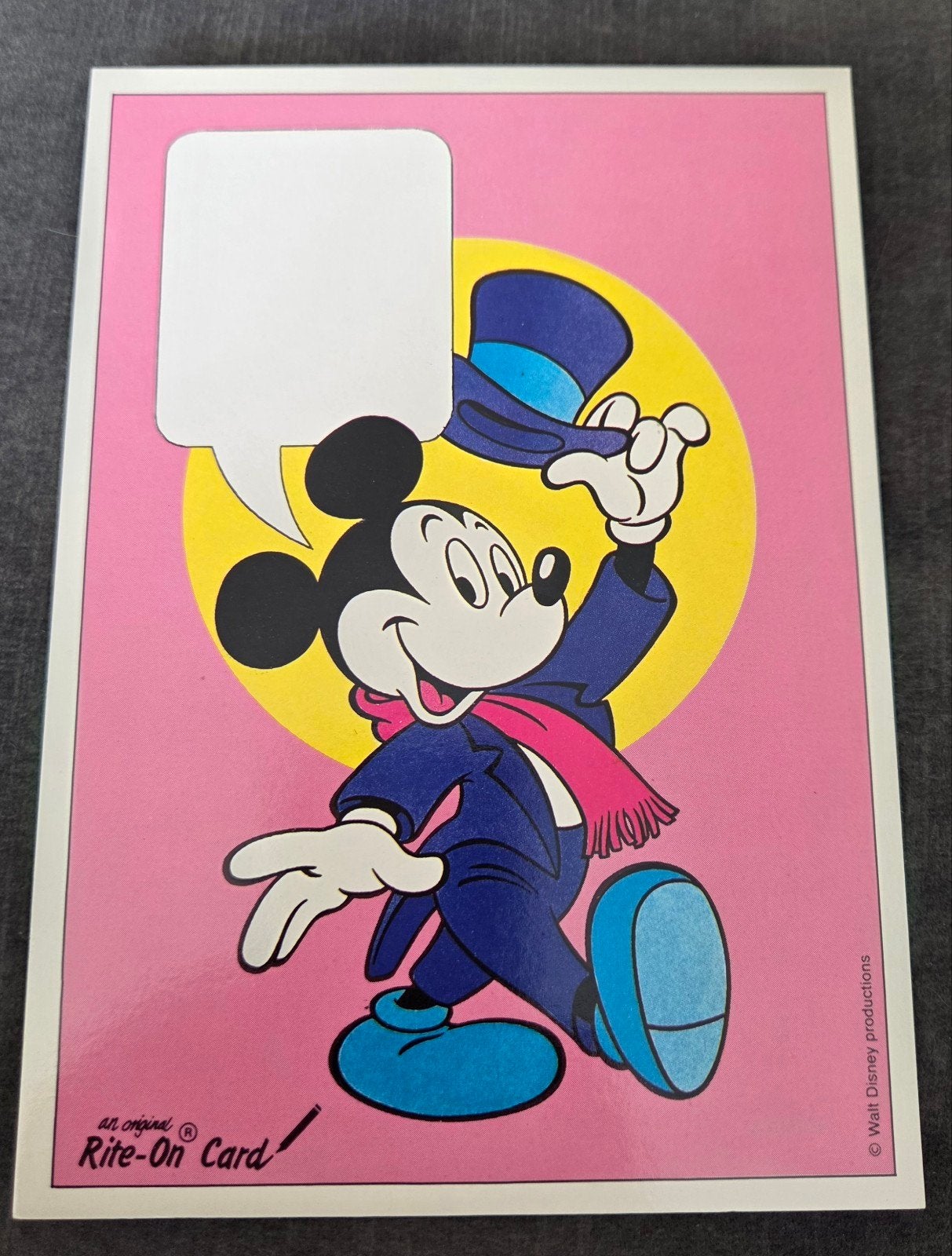 Mickey Mouse - Walt Disney Productions, Verzenden, 1960 tot 1980, Ongelopen, Kinderen