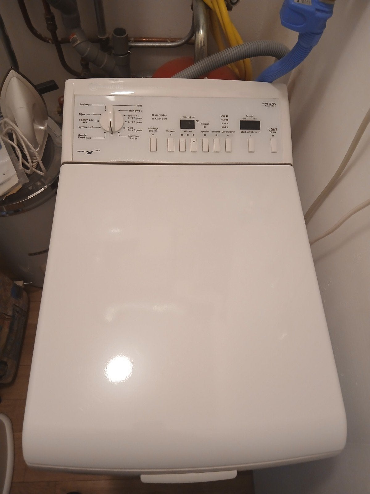 Bauknecht Bovenlader Wasmachine - WATE 9750, Ophalen
