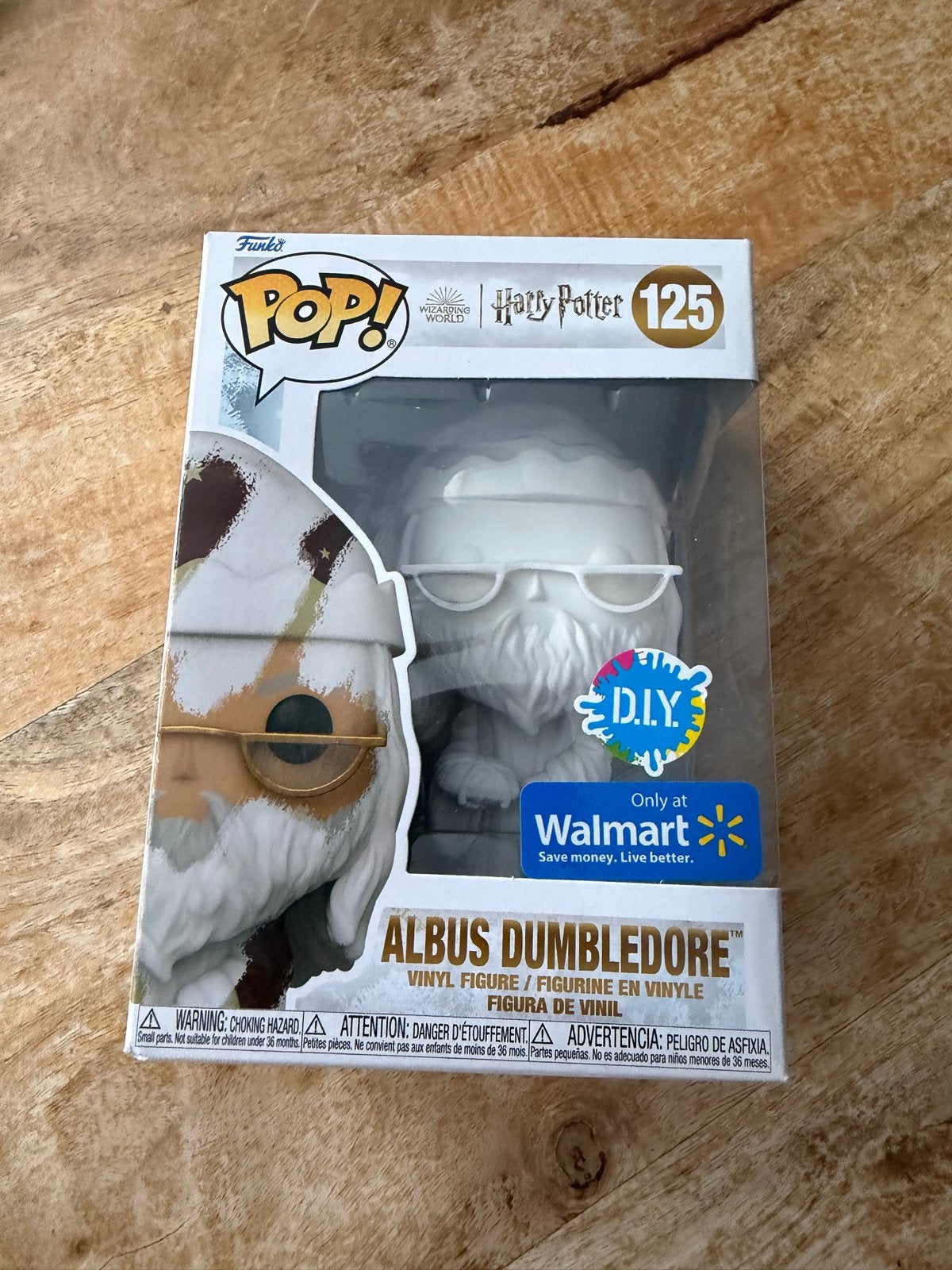 Funko Pop! Harry Potter Albus Dumbledore DIY #125, Ophalen of Verzenden, Nieuw
