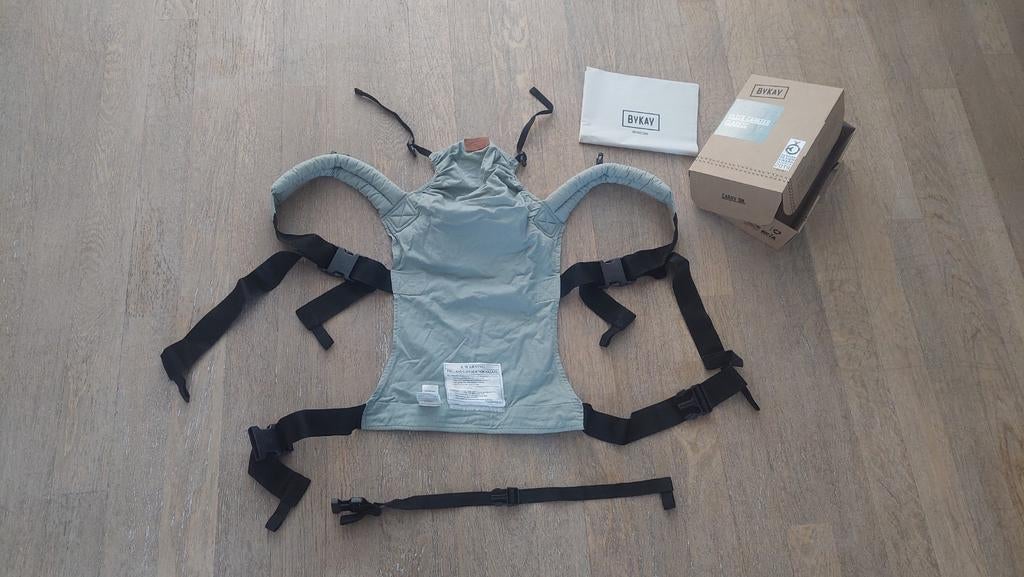 Draagzak Bykay, Kinderen en Baby's, Babydragers en Draagdoeken, Zo goed als nieuw, Draagzak, Buik of Rug, Overige merken, Ophalen