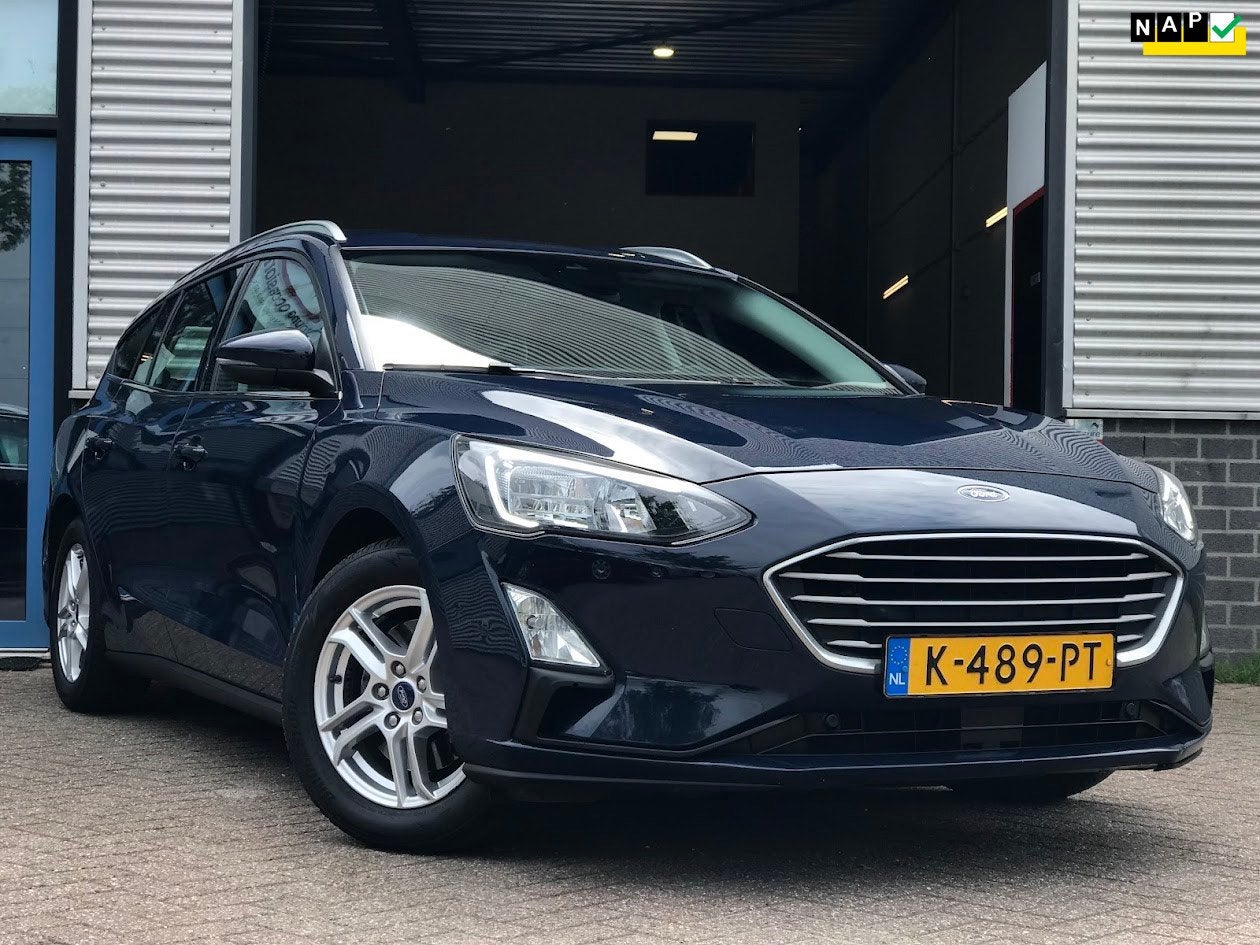 Ford Focus Wagon 1.0 EcoBoost Hybrid Edition Business|DAB|La, Auto's, Ford, Dealer onderhouden, 125 pk, Gebruikt, Origineel Nederlands