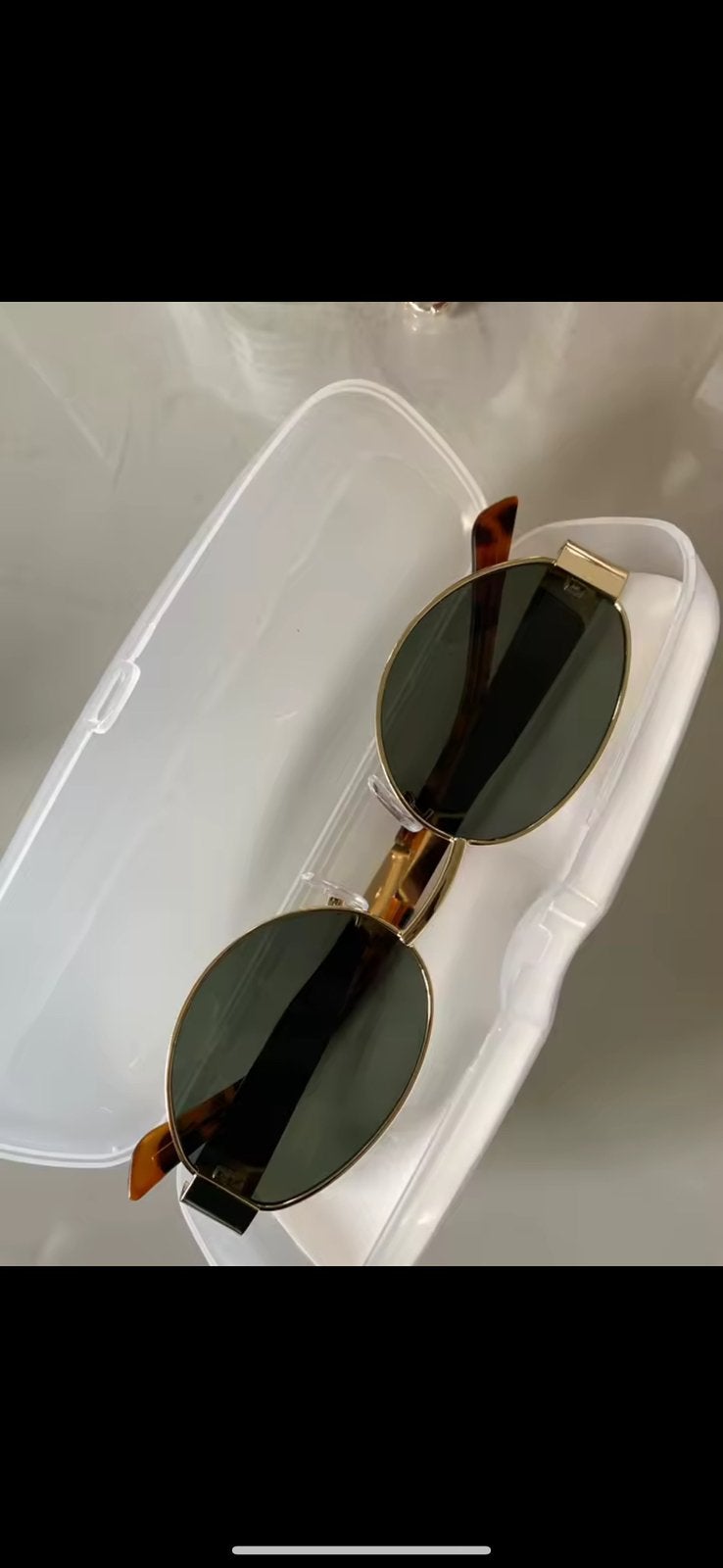Celine look glasses, Sieraden, Tassen en Uiterlijk, Zonnebrillen en Brillen | Dames, Ophalen of Verzenden, Zo goed als nieuw, Groen