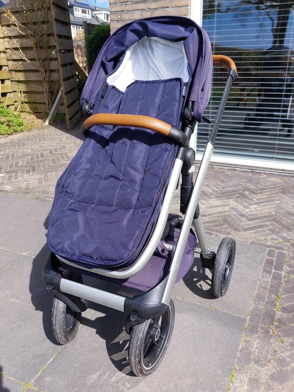 Dubatti kinderwagen 2-in-1 met reiswieg en zitje, Ophalen
