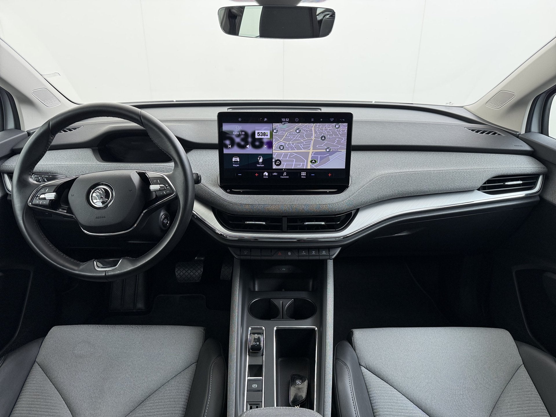 Skoda Enyaq iV 60 SOH 91% Apple Carplay Android Auto Navi Ec, Automaat, Achterwielaandrijving, Gebruikt, Zwart