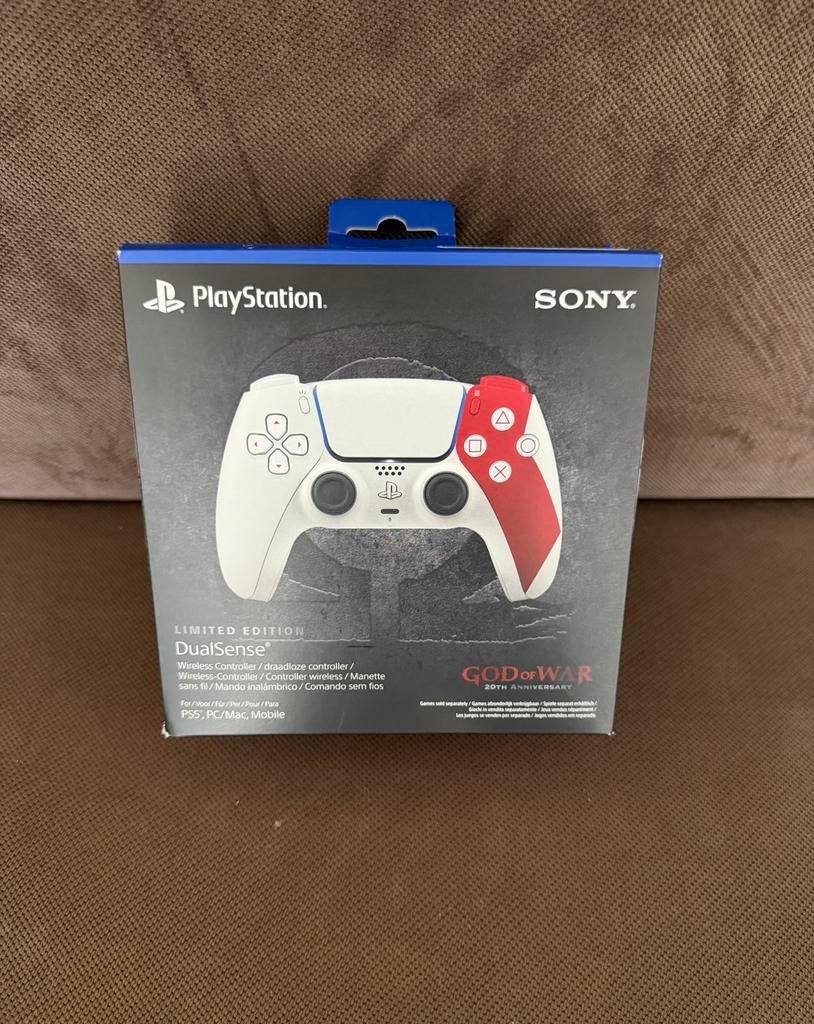 DualSense God of war 20th Anniversary (SEAL), Spelcomputers en Games, Spelcomputers | Sony PlayStation Consoles | Accessoires