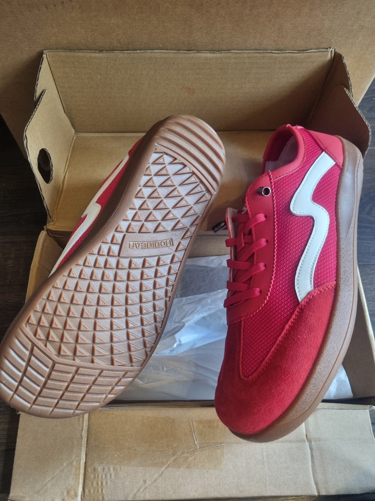 Hobibear Barefoot Schoenen - Rood - Maat 43, Overige kleuren, Hobibear, Nieuw, Ophalen of Verzenden