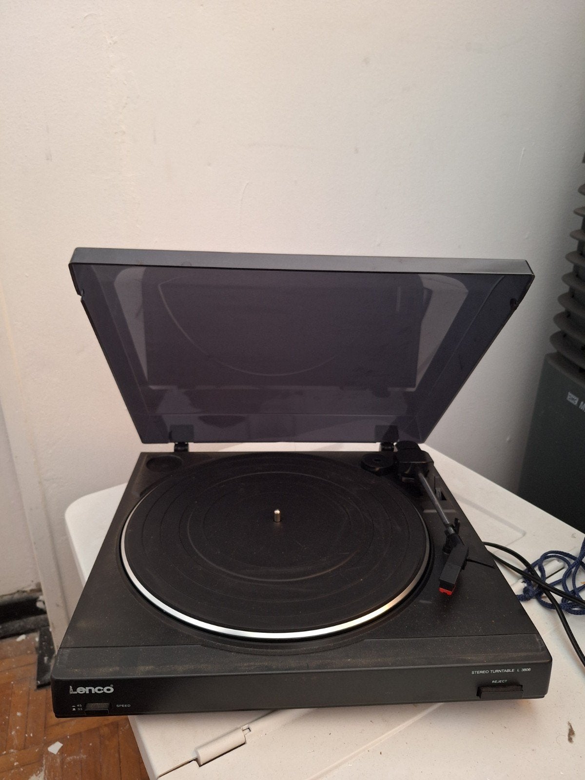 Lenco Stereo Turntable L 3806 draaitafel pick-up pickup, Ophalen of Verzenden, Gebruikt, Overige merken