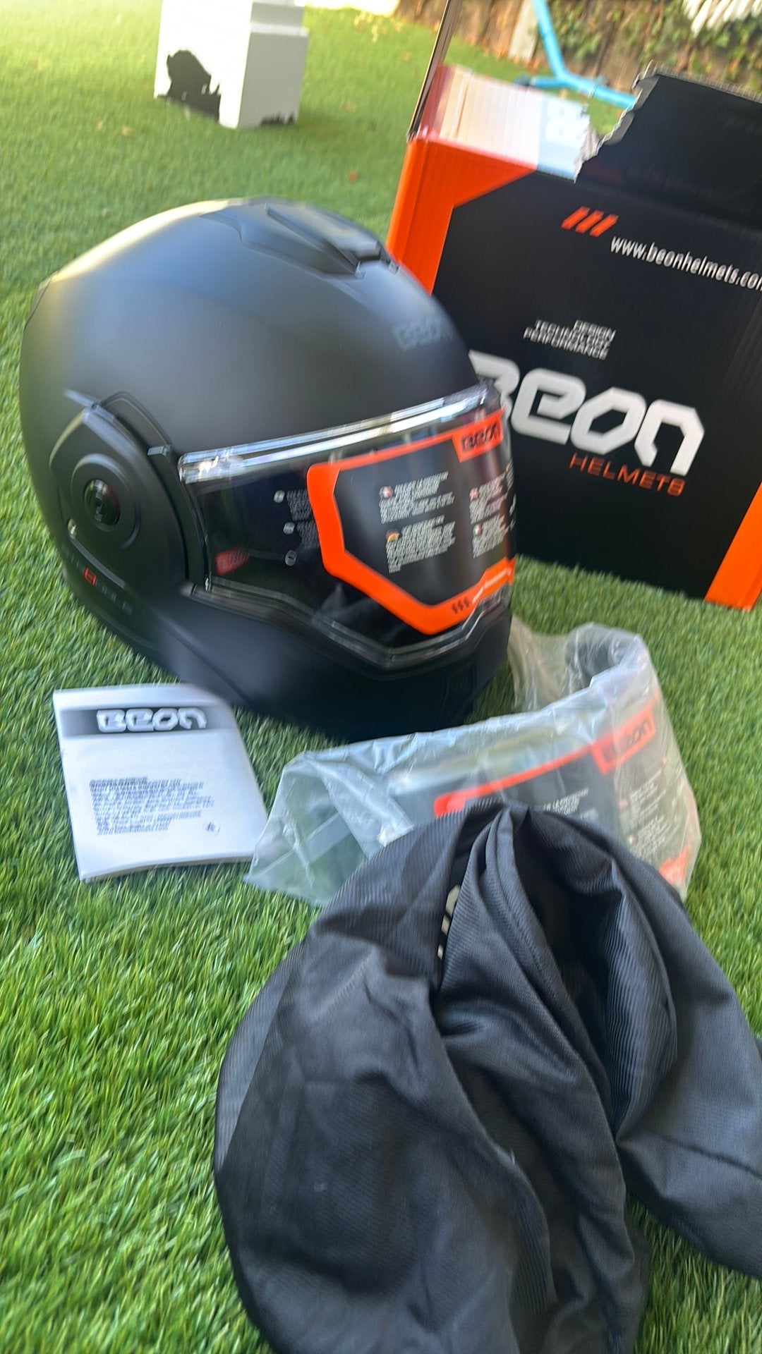 Beon helm  type B 709 maat L, Motoren, Ophalen of Verzenden, Nieuw met kaartje, Overige merken
