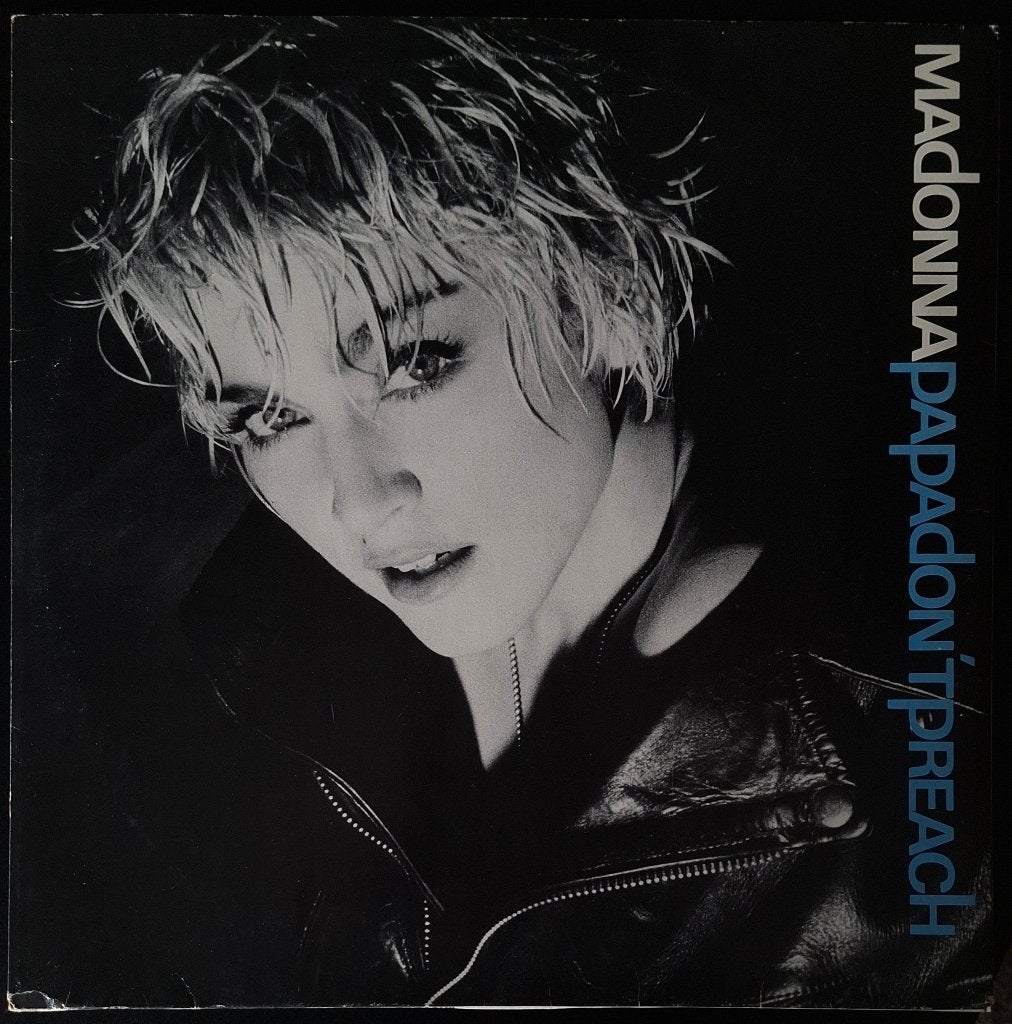 Madonna: Papa don't preach  Maxi single vinyl, Gebruikt, Ophalen of Verzenden, Pop, 12 inch