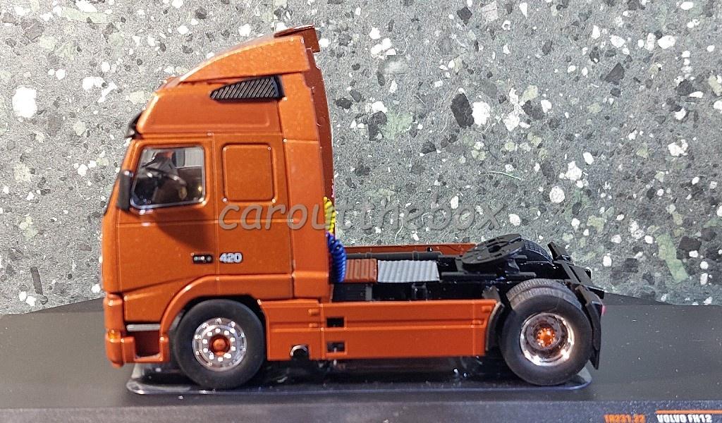Volvo FH12 1994 bruin 1:43 Ixo V1251, Verzenden, Nieuw, Bus of Vrachtwagen, Overige merken