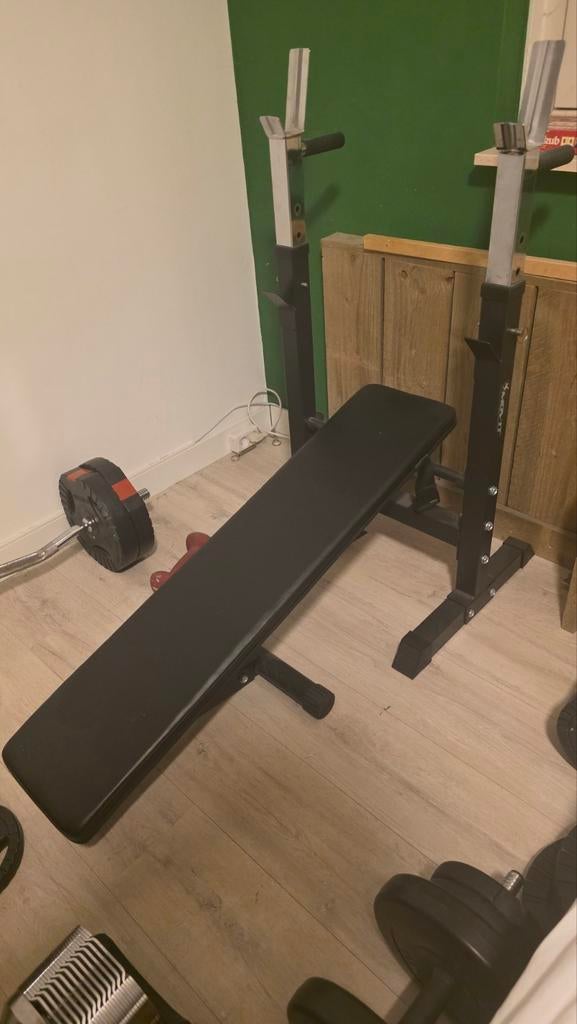Bankdrukbank - 123x60x110 cm, Sport en Fitness, Ophalen