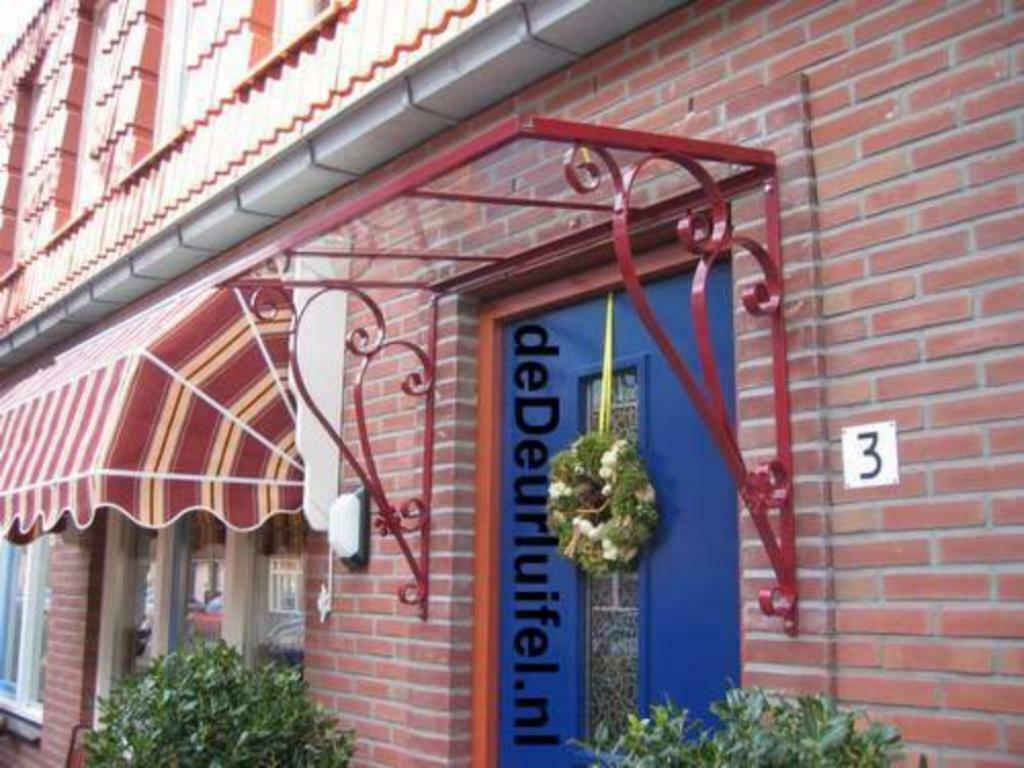 Deurluifel, Deurluifels, Afdakje, Luifeltje....Thuis bezorgd, 120 cm of meer, Ophalen of Verzenden, Metaal, Garagedeur