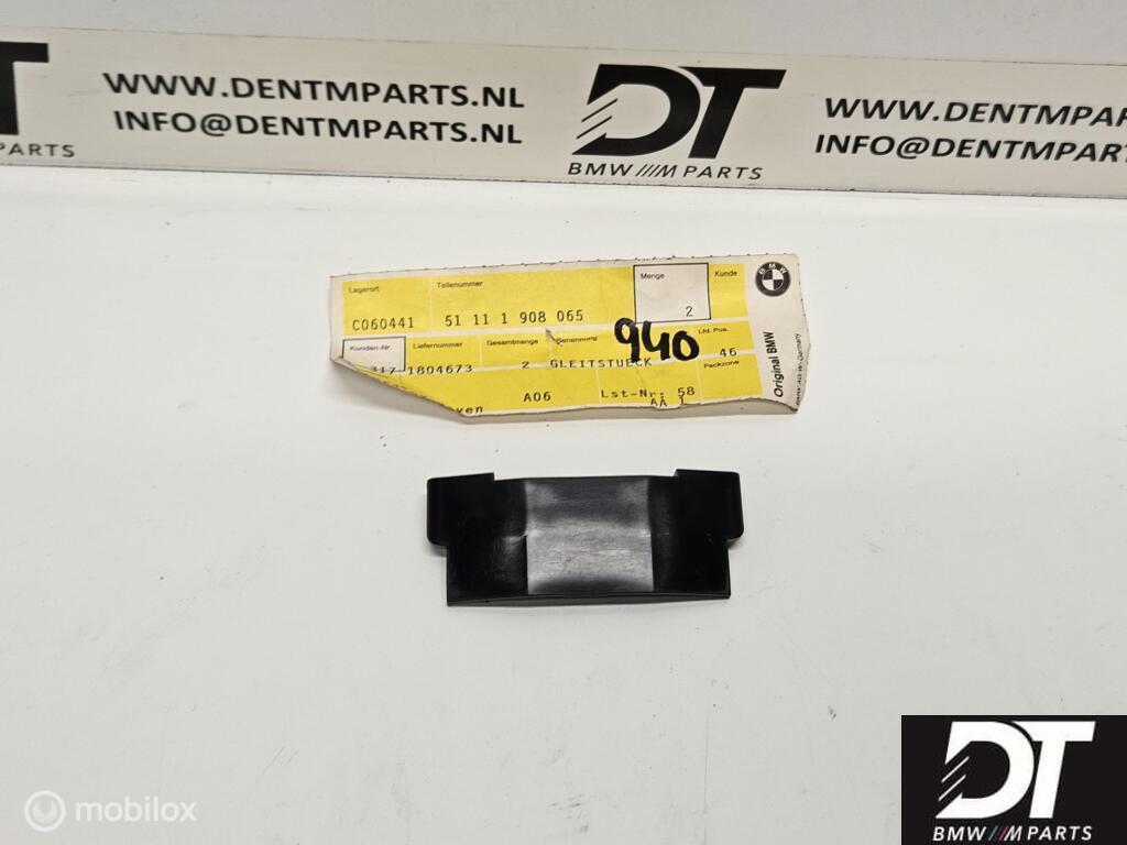 Sliding piece BMW 7-serie E32 51111908065, Nieuw, Ophalen of Verzenden, BMW, BMW